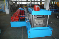 5mm Thickness Cold Roll Forming Machine For Guard Rail Post Gear Box Driving