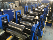 Automatically Ridge Cap Roll Forming Equipment 4kw Drive By Chain 2 - 4m/Min