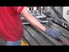 Gear Box Steel Ceiling Roll Forming Machine For Purlin Cassette Type